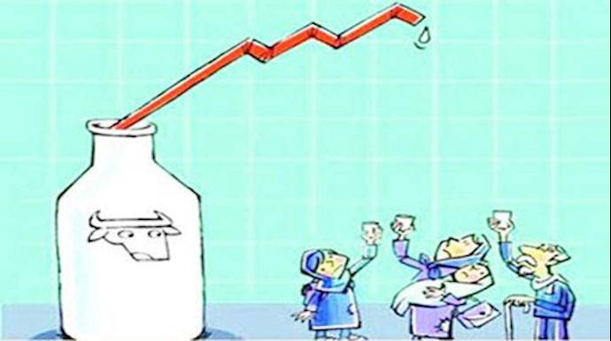  'Many Iranian people are deprived of having Milk due to its high price'
