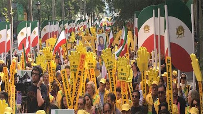 Iranian-Americans condemn Rouhani UN visit, seek justice for the mass execution of political prisoners in Iran