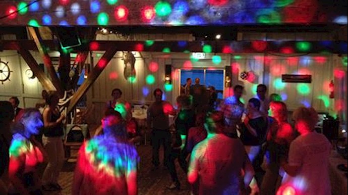 Iranian regime bully raids a jender mixed party arresting dozens of girls and boys