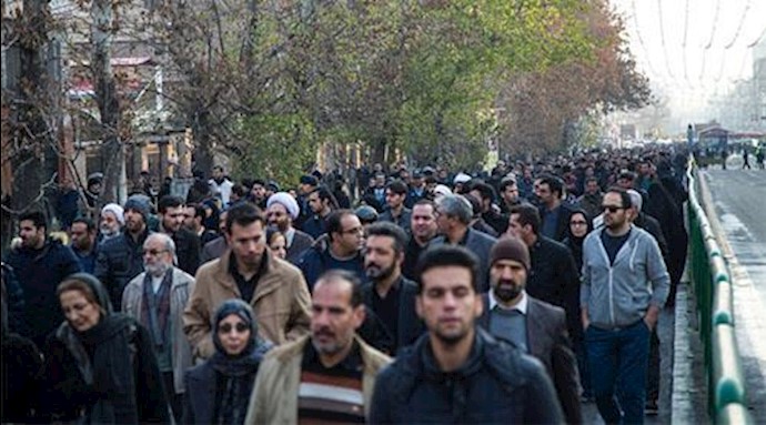  'People chanted against the government in Tehran streets'