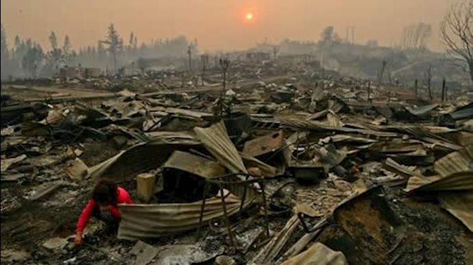 Chile: Deadly wildfires displace thousands+Video