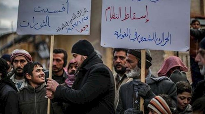 After Astana talks, Syrians take to streets in anti-Assad protests