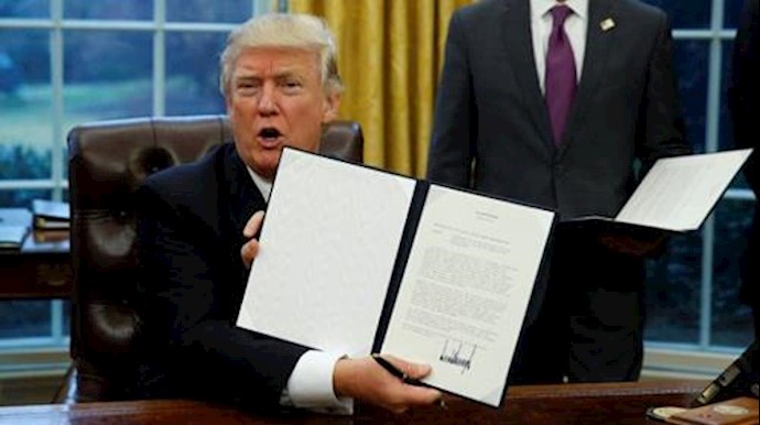 Trump signs order withdrawing U.S. from Trans-Pacific trade deal