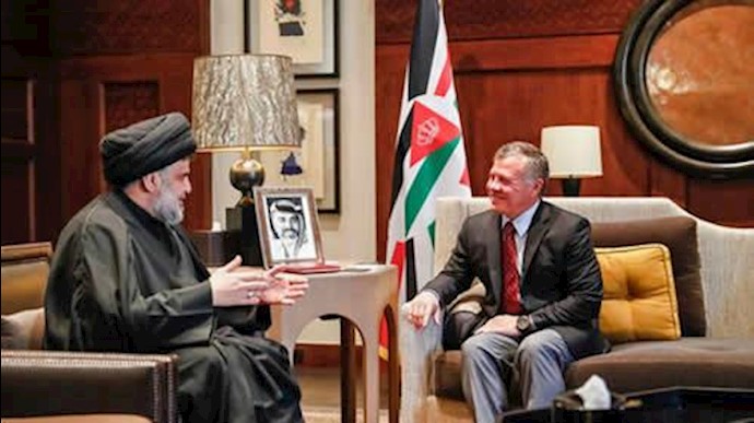 Iraqi Shiite leader meets with Jordan king in rare visit
