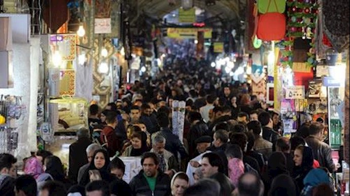  'Tehran - The main market of Tehran'