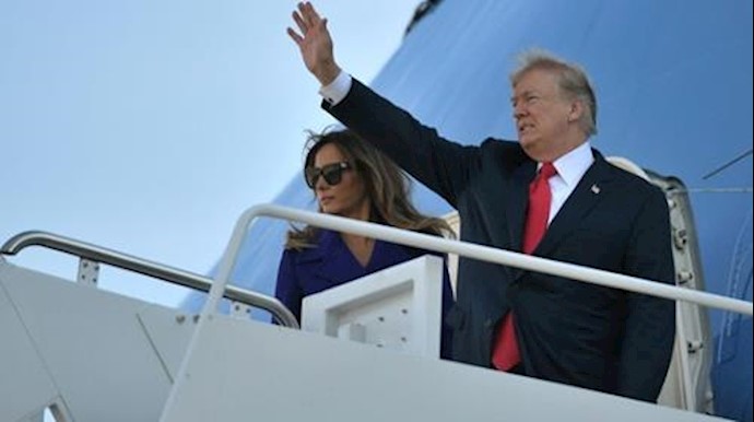 Trump leaves for Asia with heavy domestic baggage