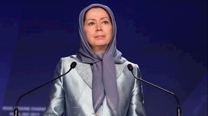  'Maryam Rajavi addresses a large Paris Conference'