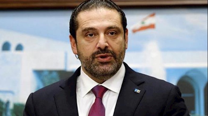  'Lebanons Prime Minister Saad al-Hariri speaks after a cabinet meeting in Baabda near Beirut, Lebanon December 5, 2017'
