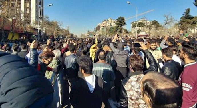  'Iran protests swept cities'