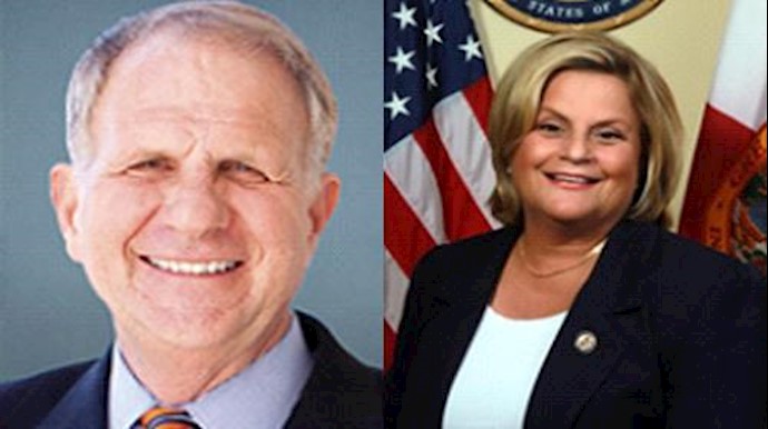  'U.S. Reps. Ileana Ros-Lehtinen and Ted Poe'