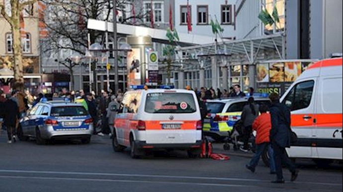 German driver arrested after ramming crowd, police say no signs of terrorism
