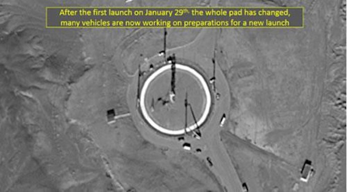 Iran pulls missile from launch-pad after apparent prep for launch, US officials say