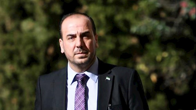  'Nasr al-Hariri, lead negotiator for Syrias main opposition group, the High Negotiations Committee'