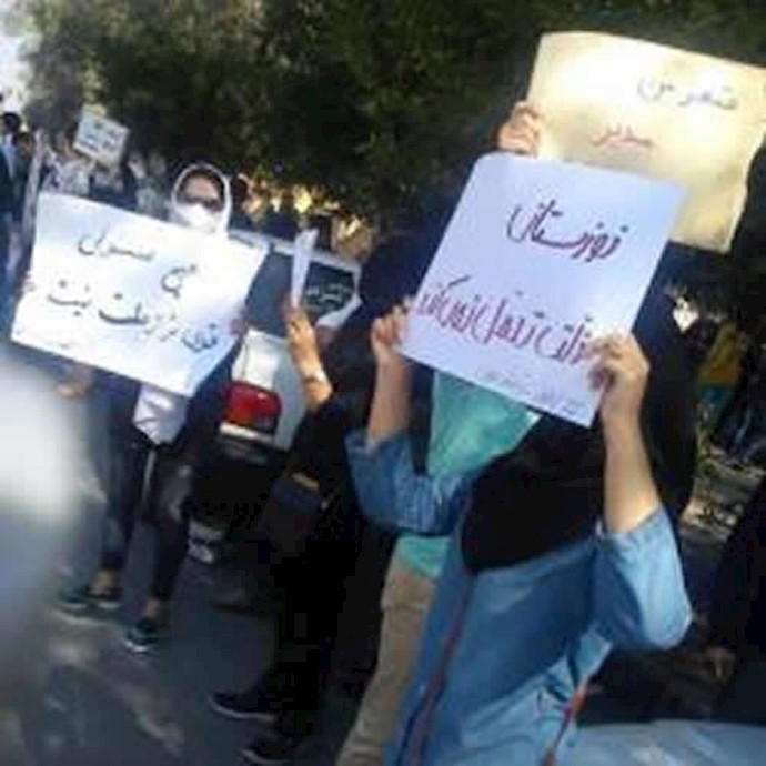 4 Day Protests in Ahwaz,”Death to tyranny”, “death to repression”