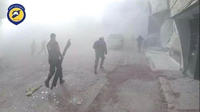  'Damascus eastern countryside s Erbin (White Helmet)'