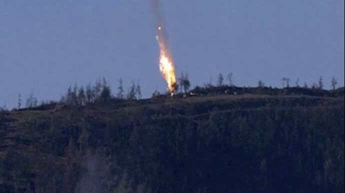 Turkey says warplane, probably Syrian, crashed near border