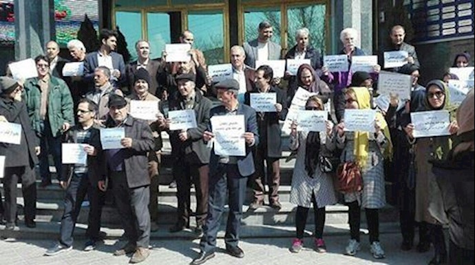 Video+Photos; teachers’ protest gatherings in more than 20 different major cities in Iran