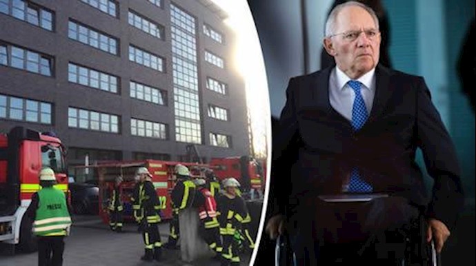 Package found at German finance ministry contained explosives: police