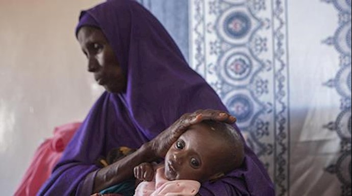  '12million people in Somalia are said to be affected by the worsening famine — with 50,000 children facing death, according to Save the Chidlren'