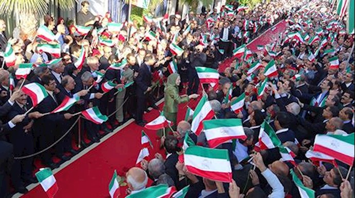 MARYAM RAJAVI VISITS PMOI MEMBERS