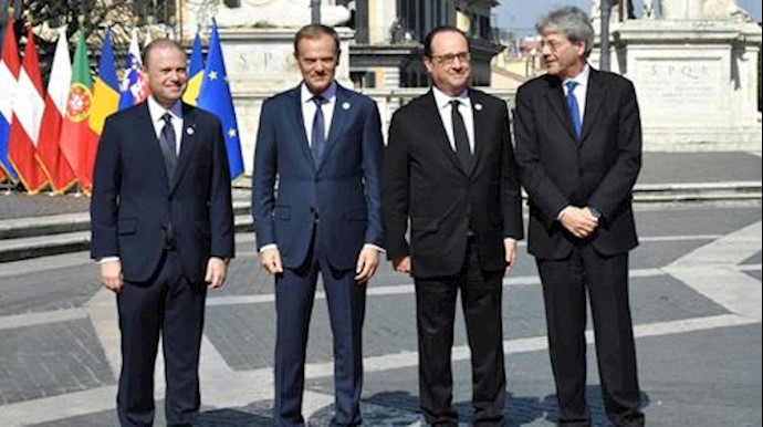 Troubled EU renews vows on 60th anniversary