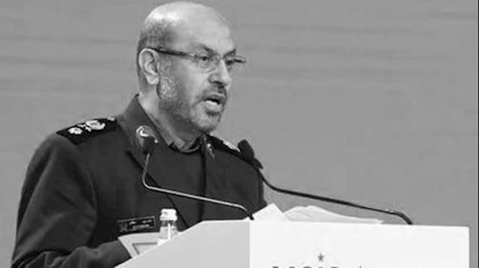  'Iranian Defence Minister Hossein Dehghan gives a speech at the 5th Moscow Conference on International Security (MCIS) in Moscow on April 27, 2016.'