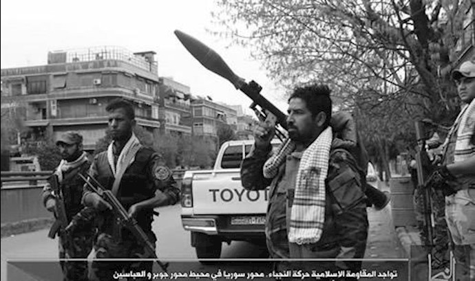 PHOTOS: Iranian militias support Assad in Damascus battle