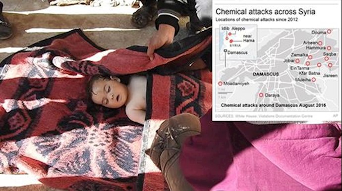  'Chemical attacks in Syria since 2012'