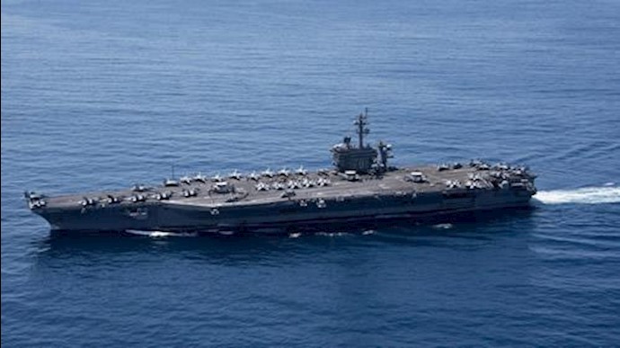  'The aircraft carrier USS Carl Vinson (CVN 70) transits the Indian Ocean, April 15, 2017. (File Photo)'