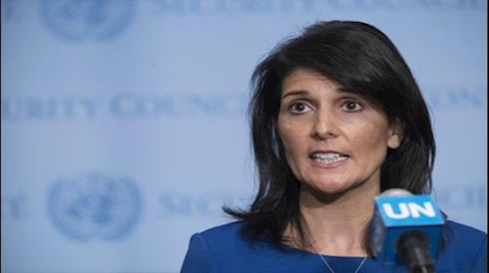  'US Ambassador to UN, Kikki Haley'