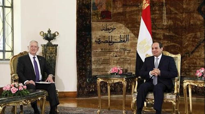US defense secretary arrives in Cairo for Sissi meeting