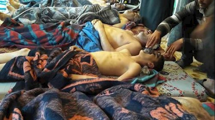  'Victims lie on the ground. Photo, France says it can prove Syrias government was responsible for a deadly sarin gas attack'