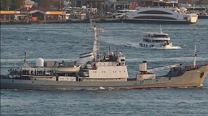 Russian intelligence ship sinks off Turkey’s Black Sea coast: authorities