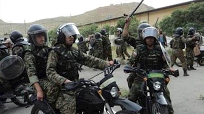  'Iran regime repressive Basij forces'