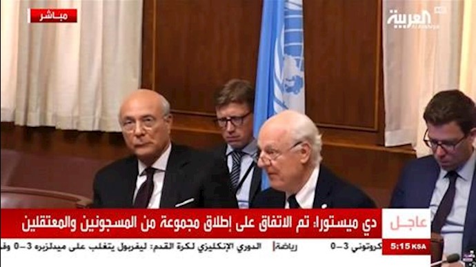  'UNs Syria envoy Staffan de Mistura briefs Security Council at the United Nations'