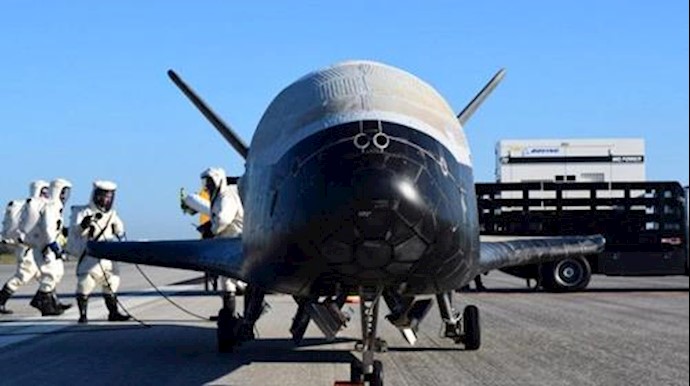 Unmanned U.S. Air Force space plane lands after secret, two-year mission