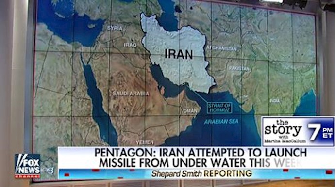 Iran regime test-fires torpedo in the Strait of Hormuz