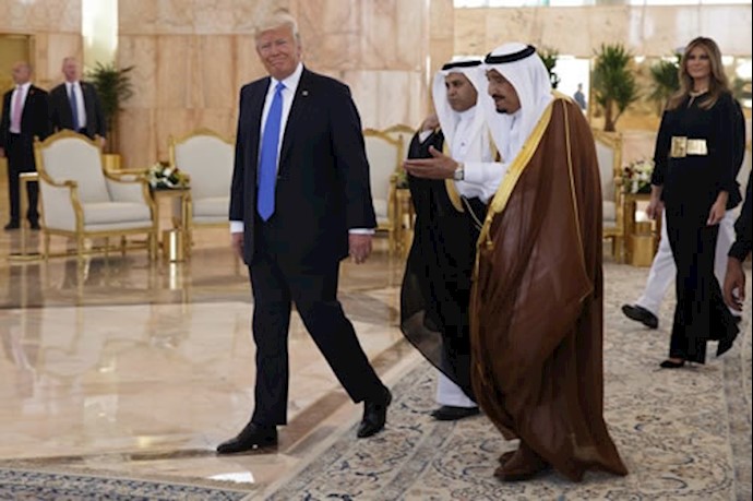 Video: Trump receives regal welcome in Saudi Arabia