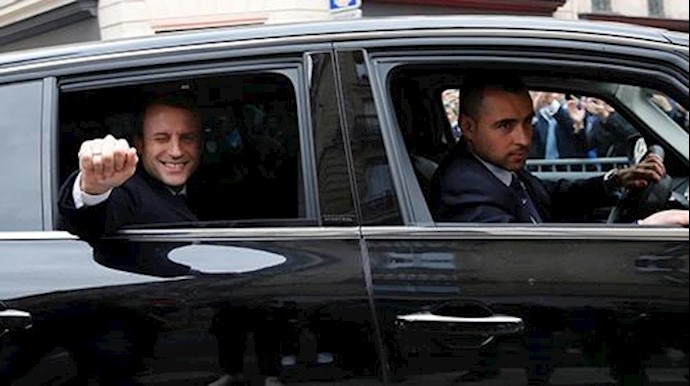  'Macron wins the French presidential elections'