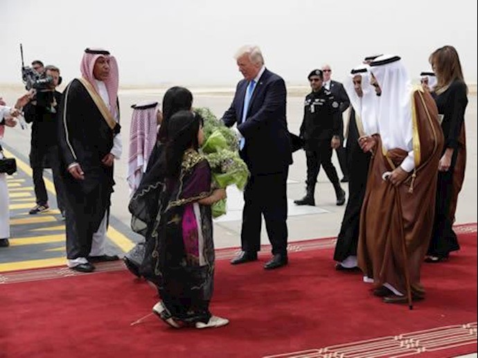 Donald Trump arrives in Saudi Arabia, kicking off first foreign trip as president