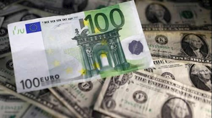 'U.S. dollar and Euro notes are seen in this November 7, 2016 picture illustration. Picture taken November 7'
