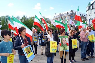  'Iranians worldwide condemn the mullahs' sham elections' Title='Iranians worldwide condemn the mullahs' sham elections'