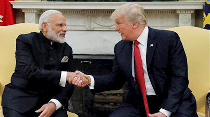 Trump welcomes Modi at White House for first meeting