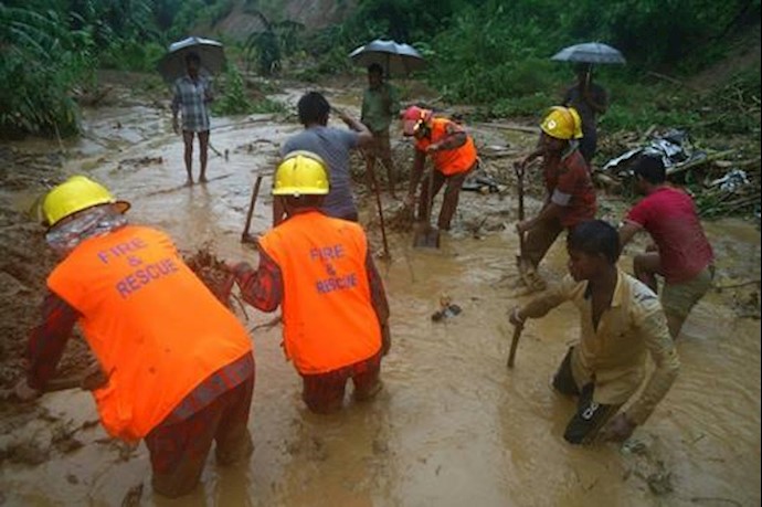 Heavy rain, landslides kill at least 92 in Bangladesh