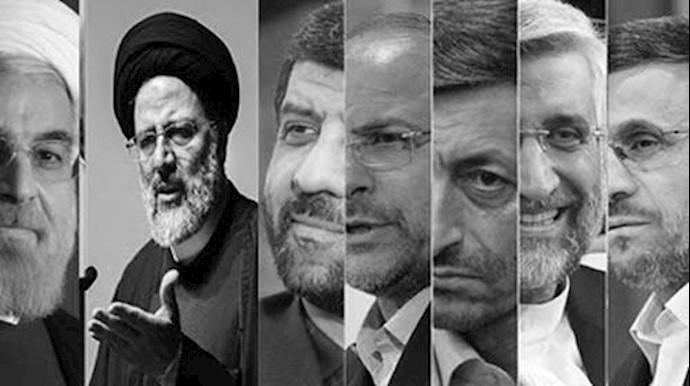  'Irans presidential election. Various factions'