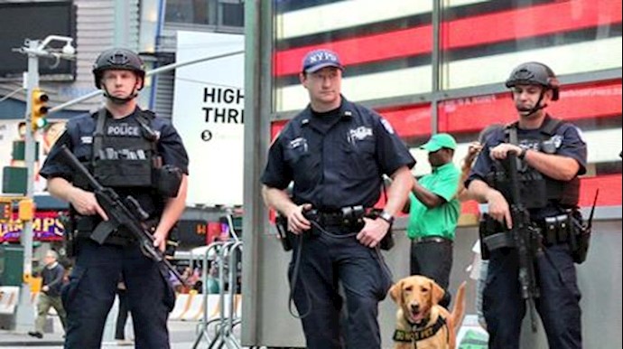 NewYork Police Presence Stepped Up Following London Attacks