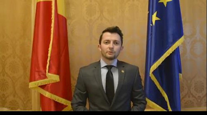 The Solidarity Message of Vlad Duroch, the Romanian Parliament Representative for the Grand Gathering of the Iranian Resistance in Villepinte, Paris