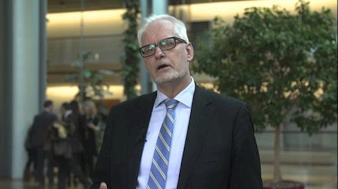 Petri Sarvamaa MEP From Finland Supports Free Iran Gathering