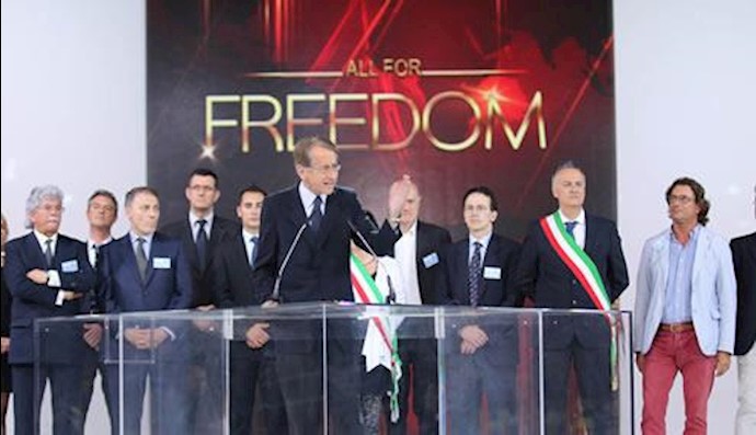  'Giulio Terzi, June 2014 – The Grand Gathering of Iranians in Paris'