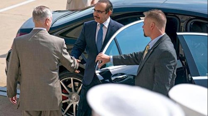 Bahrain interior minister discusses Iranian ‘meddling’ with top Trump officials